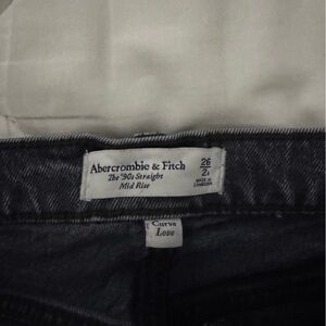Abercrombie & Fitch 90s straight mid rise jeans